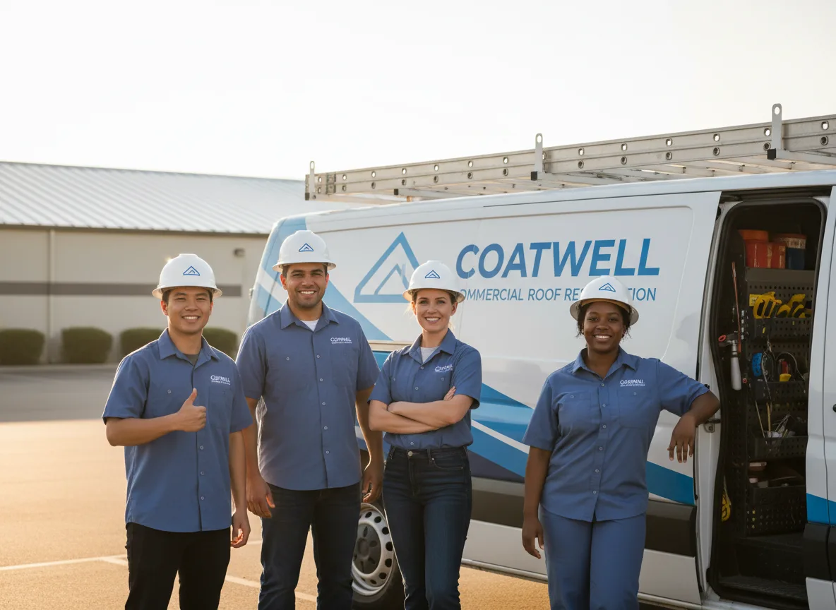 Commercial roof coating company in Towanda, IL